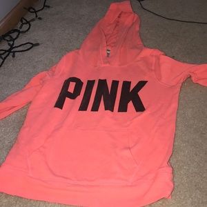 Pink/neon pink sweatshirt size small